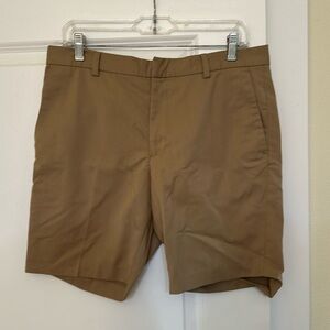 Men’s Slim Fit Dark Khaki Shorts